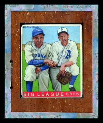 Picture, Helmar Brewing, R319-Helmar Card # 503, Carl HUBBELL, Lefty GROVE, Shaking hands, Multiple